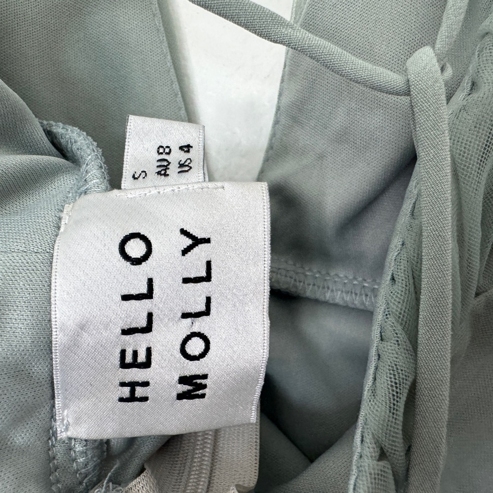 Hello Molly "Kiss the Girl" Sage Dress - Picture 5 of 7